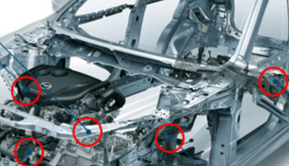 Foto: Kurata. Kmex fabrica autopartes de inyección de hule antivibración, como soportes de motor, partes de línea de tracción, bujes para suspensión y soportes del escape.