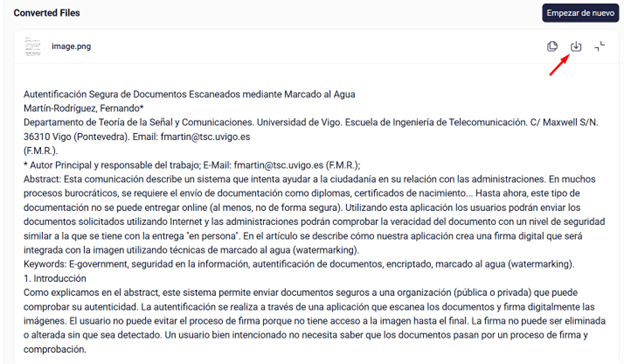 ¿Cómo convertir documentos escaneados en archivos de texto con capacidad de búsqueda?