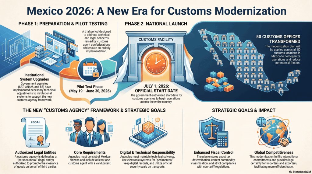 Customs Broker Operations in Mexico: Government Authorizes Their Launch