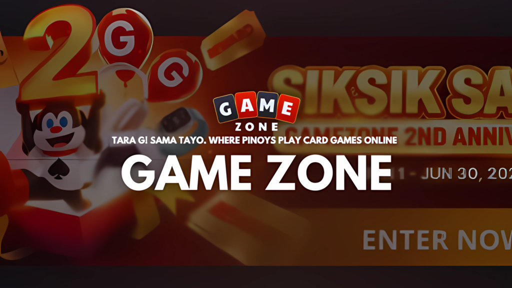 A digital graphic illustrating an online bingo game, showing virtual cards, automatically drawn numbers, and elements of the GameZone interface for fast-paced gameplay.